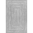 thumbnail image 1 of nuLOOM Rowan Braided Texture Indoor/Outdoor Area Rug, 5' x 8', Gray, 1 of 2