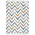 thumbnail image 1 of nuLOOM Rumi High-Low Chevron Tassel Area Rug, 4' x 6', Beige, 1 of 2