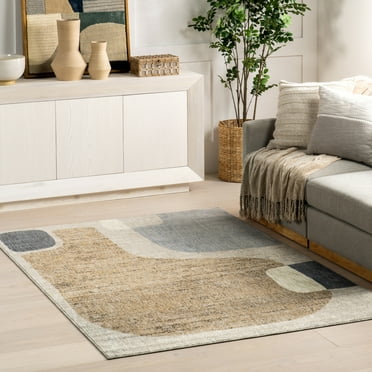 nuLOOM Ryanna Mid-Century Modern Abstract Area Rug, 5' x 8', Multicolor