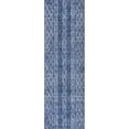 thumbnail image 1 of nuLOOM Sarina Diamonds Runner Rug, 2' 8" x 8', Blue, 1 of 4