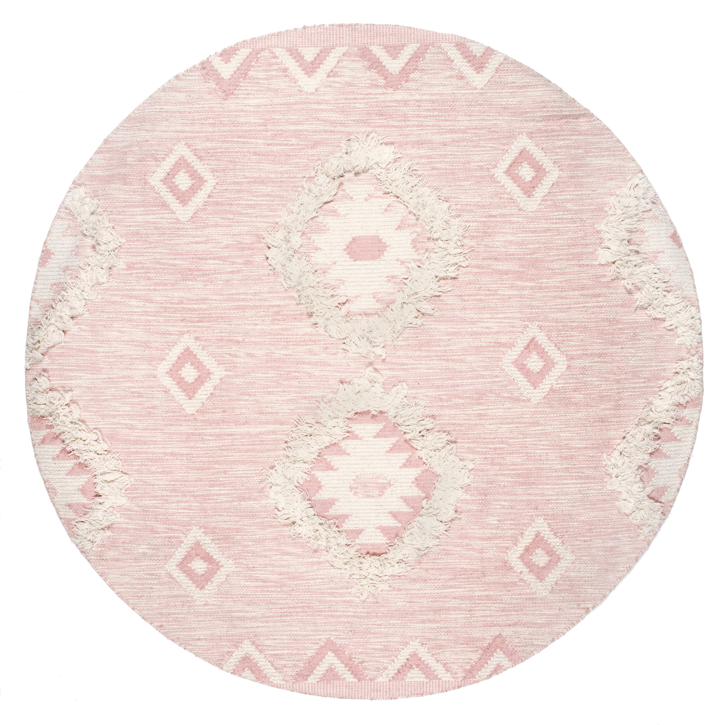 nuLOOM Savannah Moroccan Fringe Area Rug, 6', Pink