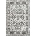 thumbnail image 1 of nuLOOM Serena Machine Washable Distressed Traditional Area Rug, 6' 7" x 9', Grey, 1 of 2