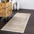 thumbnail image 1 of nuLOOM Madisson Vintage Faded Medallion Area Rug, 2' 6" x 6', Runner, Madisson Gold, 1 of 9