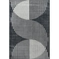 thumbnail image 1 of nuLOOM Shayla Contemporary Abstract Striped Area Rug, 6' 7" x 9', Grey, 1 of 2