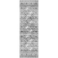 thumbnail image 1 of nuLOOM Shea Vintage Runner Rug, 2' x 6', Gray, 1 of 2
