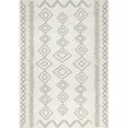 thumbnail image 1 of nuLOOM Sierra Moroccan Diamond Outdoor Accent Rug, 3' x 5', Ivory, 1 of 2