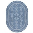 thumbnail image 1 of nuLOOM Sierra Moroccan Diamond Outdoor Area Rug, 5' x 8', Blue, 1 of 2