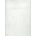 thumbnail image 1 of nuLOOM Soft & Plush Cloudy Shag Area Rug, 7' 10" x 10', Snow White, 1 of 9