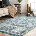 thumbnail image 1 of nuLOOM Sondra Neoclassic Indoor/Outdoor Area Rug, 4' x 6', Blue, 1 of 2