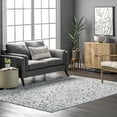 thumbnail image 1 of nuLOOM Sonia Textured Indoor Outdoor Area Rug, 8' x 10', Grey, 1 of 2