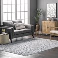 thumbnail image 1 of nuLOOM Sonia Textured Transitional Area Rug, 6' 7" x 9', Grey, 1 of 2