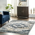 thumbnail image 1 of nuLOOM Sonya Machine Washable Vintage Medallion Area Rug, 8' x 10', Blue, 1 of 2
