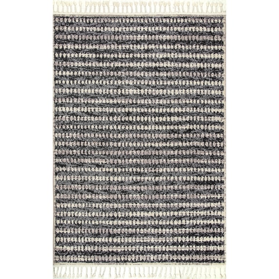 nuLOOM Sophia Contemporary Area Rug, 4' x 6', Gray