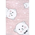 thumbnail image 1 of nuLOOM Storyteller Blushing Bears Nursery Area Rug, 4' x 6', Pink, 1 of 3