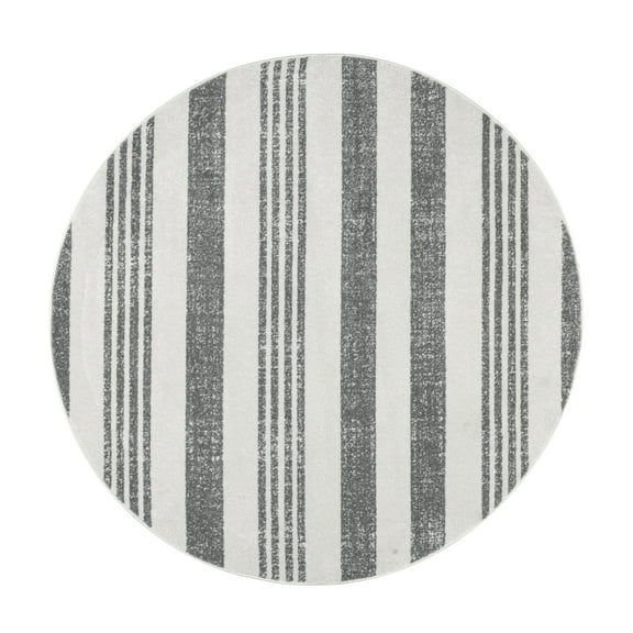 nuLOOM Striped Kelsi Area Rug, 5' 3", Gray