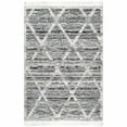 thumbnail image 1 of nuLOOM Suri Soft Diamond Trellis Textured Area Rug, 6' 7" x 9', Gray, 1 of 2