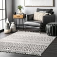 thumbnail image 1 of nuLOOM Talula Soft Textured Tassel Area Rug, 3' x 5', Talula Beige, 1 of 13