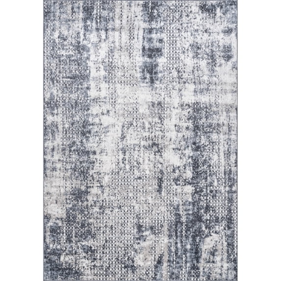 nuLOOM Taylor Modern Abstract Area Rug, 6' 7" x 9', Blue