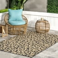 thumbnail image 1 of nuLOOM Terenia Leopard Indoor/Outdoor Area Rug, 6' 7" x 9', Dark Gray, 1 of 9