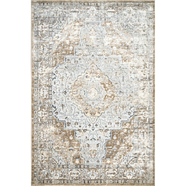 nuLOOM Thea Medallion Area Rug, 6' 7