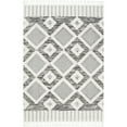thumbnail image 1 of nuLOOM Theola Geometric High-Low Shag Area Rug, 5' 3" x 7' 7", Gray, 1 of 2