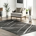 thumbnail image 1 of nuLOOM Thigpen Contemporary Area Rug, 5' x 8', Charcoal, 1 of 2