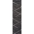 thumbnail image 1 of nuLOOM Thigpen Contemporary Runner Rug, 2' 6" x 10', Dark Gray, 1 of 9