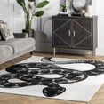 thumbnail image 1 of nuLOOM Thomas Paul Serpent Area Rug, 5' x 8', Serpent Black & Off-white, 1 of 10