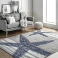 thumbnail image 1 of nuLOOM Thomas Paul Starfish Area Rug, 8', Gray, 1 of 9