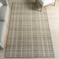 thumbnail image 1 of nuLOOM Tirza Plaid Wool Area Rug, 5' x 8', Tirza Sand, 1 of 9