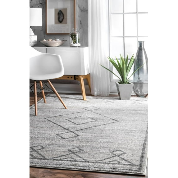 nuLOOM Tribal Diamond Medallion Area Rug