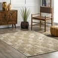 thumbnail image 1 of nuLOOM Trinity Textured Abstract Diamonds Area Rug, 5' 3" x 7' 6", Beige, 1 of 2
