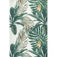 thumbnail image 1 of nuLOOM Tropical Leaves Indoor/Outdoor Area Rug, 6' x 9', Multi, 1 of 2