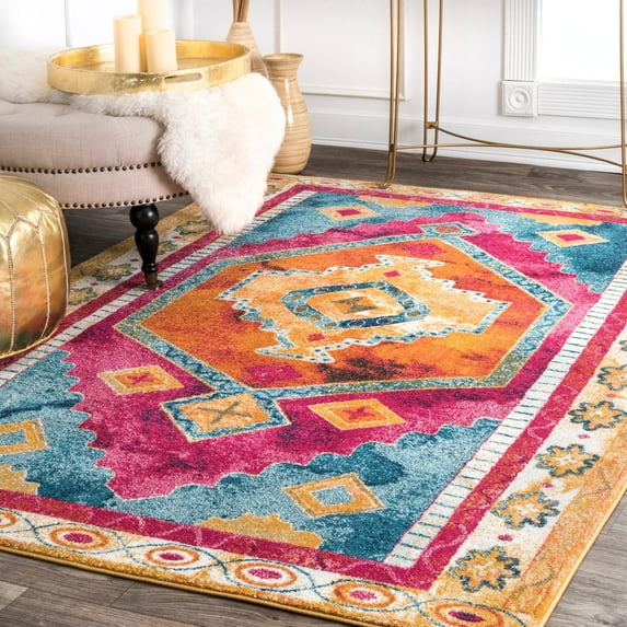 nuLOOM Tuscan Sun Runner Rug, 2' 8" x 8', Multi