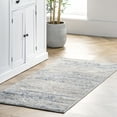 thumbnail image 1 of nuLOOM Twilight Tribal Distressed Area Rug, 2' 2" x 8', Runner, Twilight Silver, 1 of 5