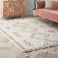 thumbnail image 1 of nuLOOM Twist Moroccan Shag Area Rug, 5' x 8', Beige, 1 of 2