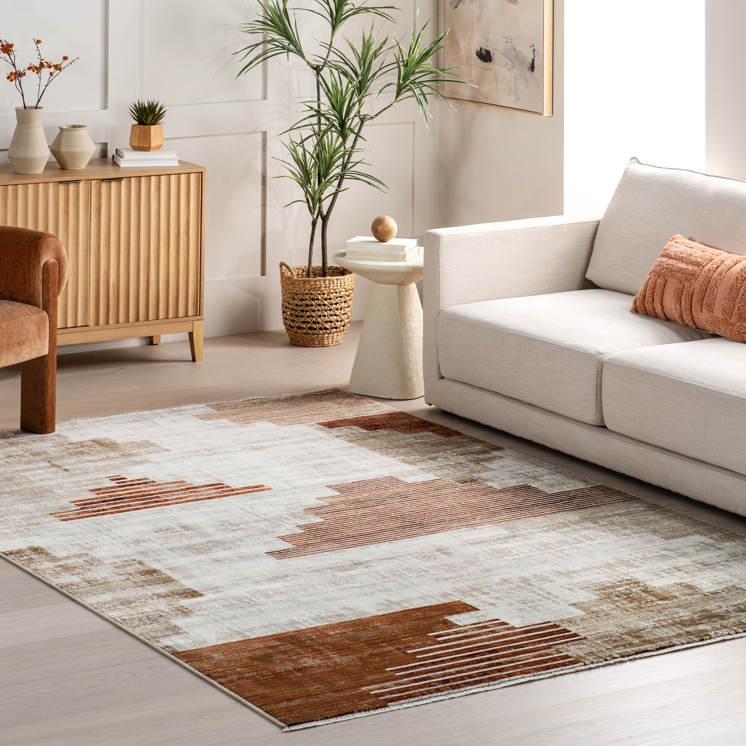 nuLOOM Vanita Transitional Southwestern Fringe Area Rug, 6' 7