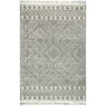 thumbnail image 1 of nuLOOM Vasiliki Moroccan Shag Tasseled Area Rug, 6' 7" x 9', Silver, 1 of 2