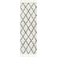 thumbnail image 1 of nuLOOM Venice Moroccan Shag Runner Rug, 2' 8" x 8', Natural, 1 of 2