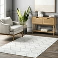 thumbnail image 1 of nuLOOM Veronica Geometric Honeycomb Area Rug, 4' 3" x 6', Blue, 1 of 9
