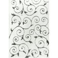thumbnail image 1 of nuLOOM Vine Swirls Maisha Shag Area Rug, 4' x 6', Beige, 1 of 2