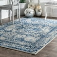 thumbnail image 1 of nuLOOM Vintage Abstract Transitional Area Rugs, Blue, 1 of 2