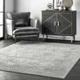 thumbnail image 1 of nuLOOM Vintage Abstract Transitional Area Rugs, Off-White, 1 of 2