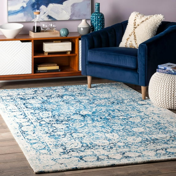 nuLOOM Vintage Floral Boisvert Area Rug or Runner