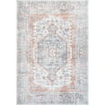 thumbnail image 1 of nuLOOM Vintage Jacquie Floral Area Rug, 8' x 10', Silver, 1 of 5