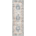 thumbnail image 1 of nuLOOM Vintage Jacquie Floral Runner Rug, 2' 8" x 8', Blue, 1 of 4