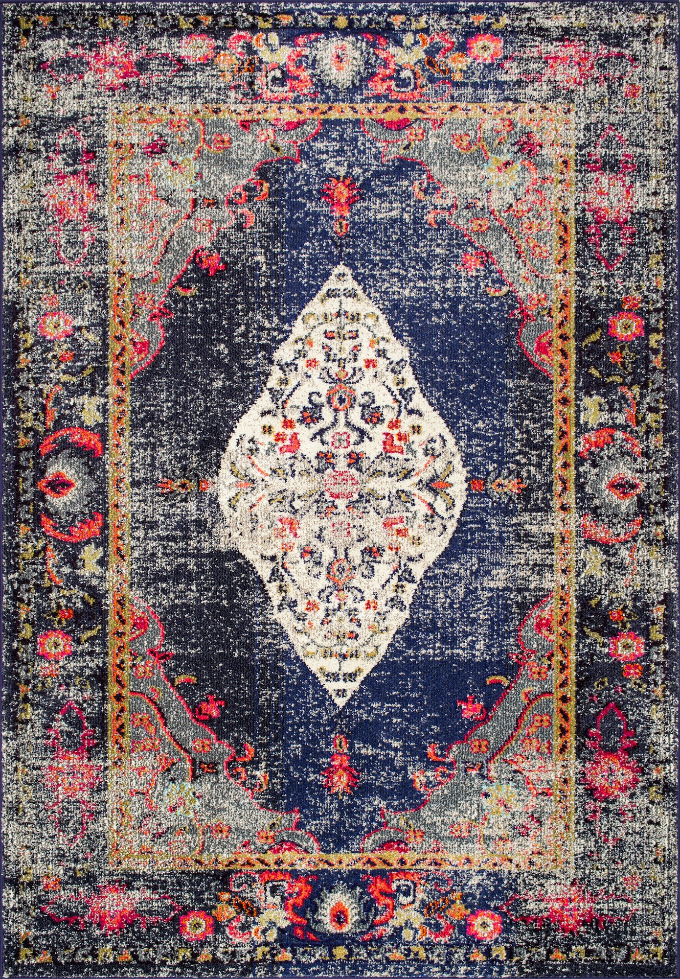 nuLOOM Vintage Medallion Veronica Area Rug