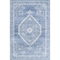 Hasoo Large Area Rug 9' x 12' Vintage Distressed Persian Carpet ...