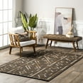 thumbnail image 1 of nuLOOM Virginia Bohemian Jute-Blend Area Rug, 5' x 8', Brown, 1 of 9
