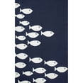 thumbnail image 1 of nuLOOM Vivienne Hand Hooked Indoor/Outdoor Area Rug, 9' x 12', Navy, 1 of 2